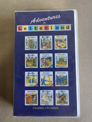 Adventures letterland vhs - in,