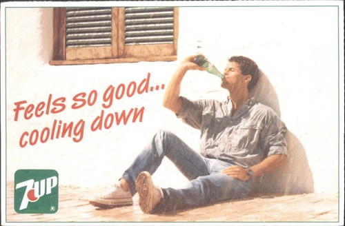 Vintage 7up advertising - vintage,