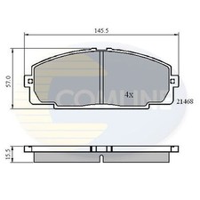 Brake Pads Set For Toyota