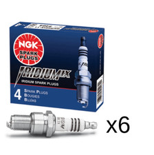 NGK IRIDIUM SPARK PLUGS x 6 -