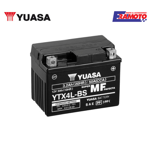 Yuasa ytx4l activated - yuasa, ytx4l-bs