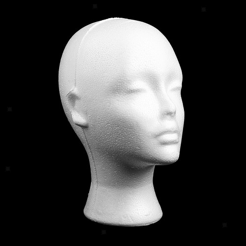 Female head model wig - female,