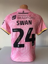 Signed Will Swan Bradford City