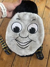 Rare vintage Thomas the Tank Engine soft plush backpack bag back pack. VGC 
