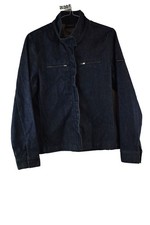 Kangol blue denim jacket - jacket, size