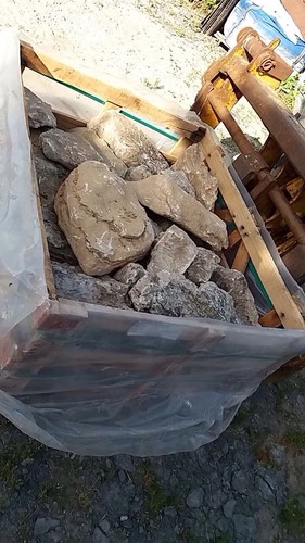 Limestone rockery stone - limestone,