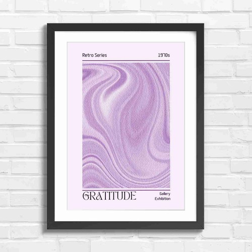 Pastel retro 1970s flowing - pastel,