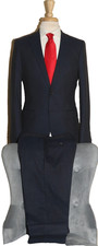 SUPERB MENS REISS LONDON (MODEL: EARLE T) SLIM-FIT LUXURY SUIT: UK 38R/W30x30L.