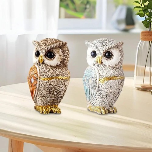 Owl statue resin - statue,