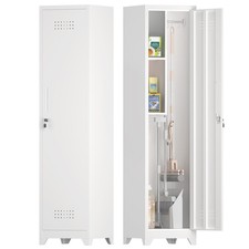 Slim Broom Storage Cabinets