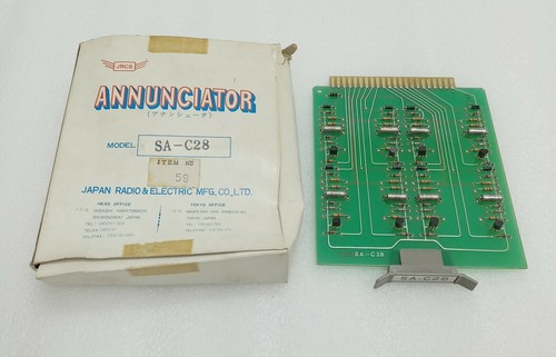 Jrcs annunciator c28 - jrcs, sa