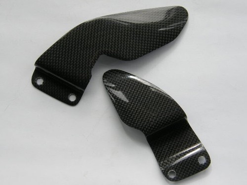 Carbon fibre heel - carbon,
