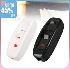 240V 10A Inline ON/OFF Button Table Lamps Desk Light Cord Cable Switch UK Sam