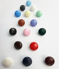 Football buttons Aran 15mm shank back novelty button 16 colours - Baby Children