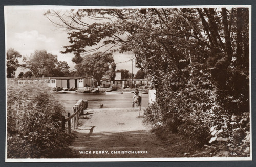 Postcard christchurch dorset - postcard,
