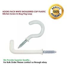 WHITE HOOKS PACK Cup SCREW IN