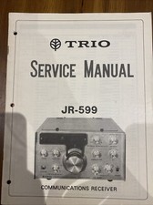 JR 599 - Communications Receiver - TRIO - Instruction Manual - KP252
