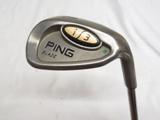 Used Ping i3 Blade Green Dot Lob Wedge Cushin Z-Z65 Stiff Flex Steel Shaft