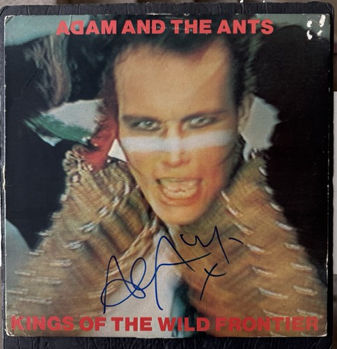Adam ant signed vinyl - ant,