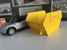 1/18 Scale Large Sized Skip - Ideal Diorama Workshop Etc