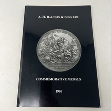 A.H. Baldwin & Sons Ltd – Commemorative Medals Catalog (1996 Edition)