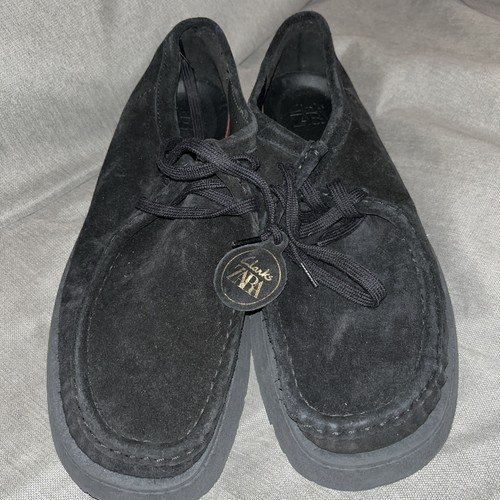 Clarks zara black suede - clarks,