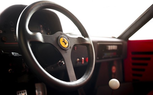 Ferrari f40 cavallino steering - ferrari,