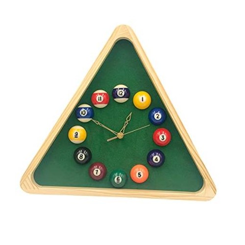 Billiards pool ball - billiards, clock
