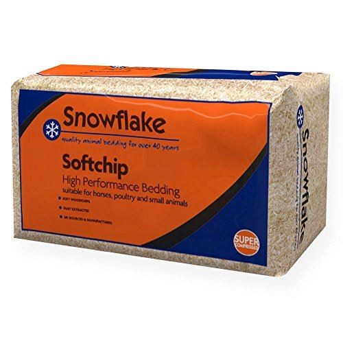 Snowflake soft chip - snowflake, wood