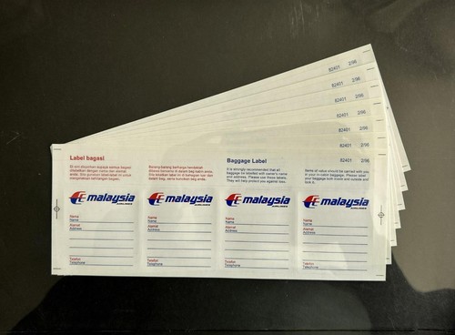 Malaysia airlines x - -, 7