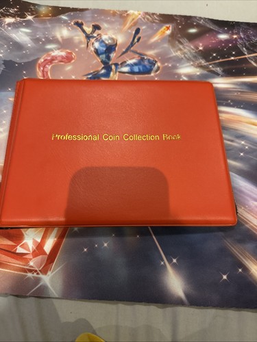 Coin collectors album - coin, (empty)