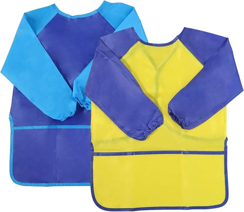 Pack kids art smock toddler - 2,