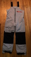 Vintage Prada Overall Grey Silver Ski Bib 2002 2003 Pants Size 52 L/Xl 36