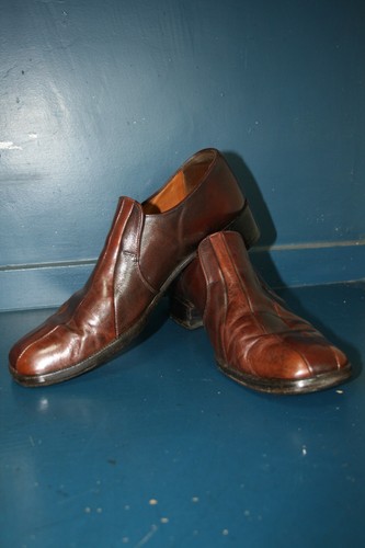 Vtg shoes brown boating - vtg,