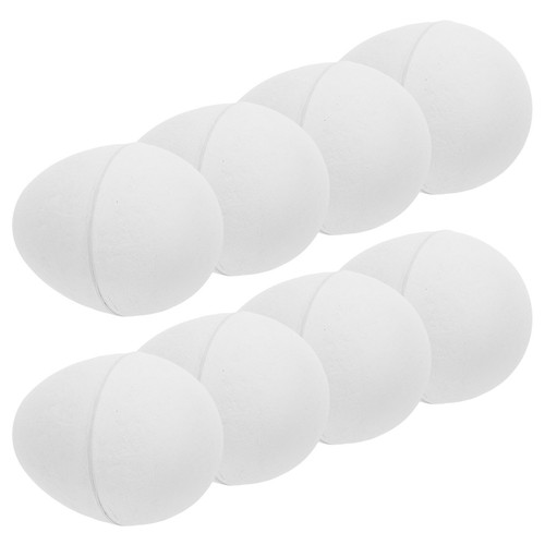 8pcs unpainted paper eggs for - 8pcs,