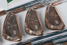 Ping ISI BeCu Irons / 3-PW+SW / Black Dot / Regular Flex Steel Shafts