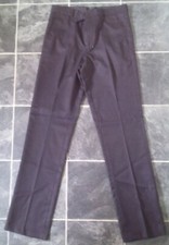 Primark mens black tailored regular fit formal trouser 28R