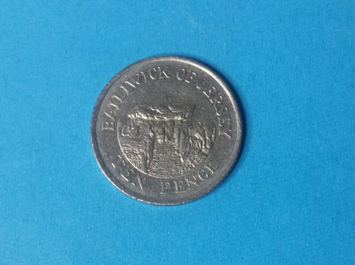 1992 bailiwick jersey 10p - 1992,