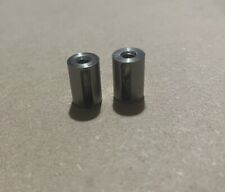 MATRIX STAINLESS DINKY HOT HEADS BOBBIN HEADS X2 USED CARP COARSE FISHING TACKLE