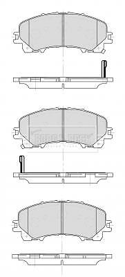 Borg beck brake - &, front