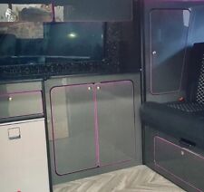 VW T4 Grey Gloss & Purple Trim