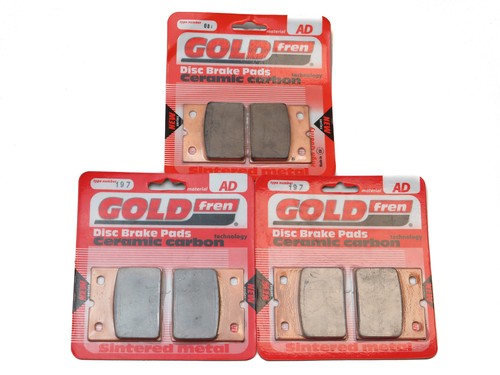 Brake pads front rear - front,