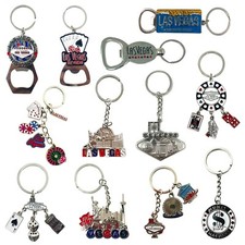 12 Pcs Las Vegas Keychain