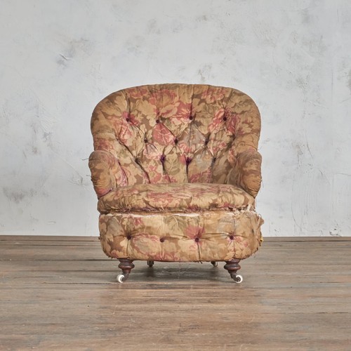 Victorian button back tub - victorian,