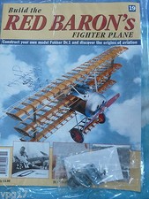 Build the red baron - red, fighter