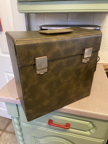 Vintage record carry - record,