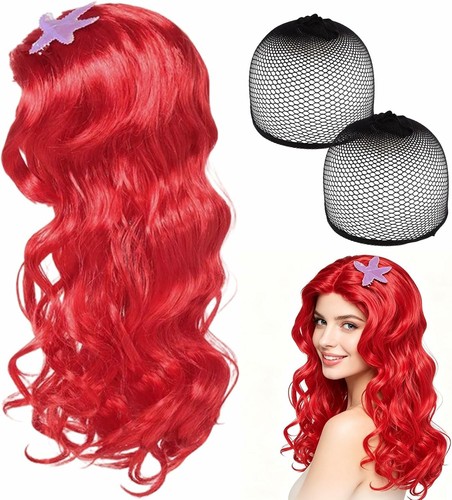 Ariel wig the little mermaid - the,