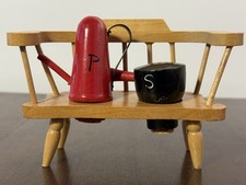 Vintage Japan Wooden Kettle