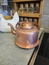 Vintage tea Pot 1 1/2 L Copper
