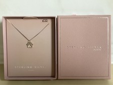 Next Sterling Silver Paw Print